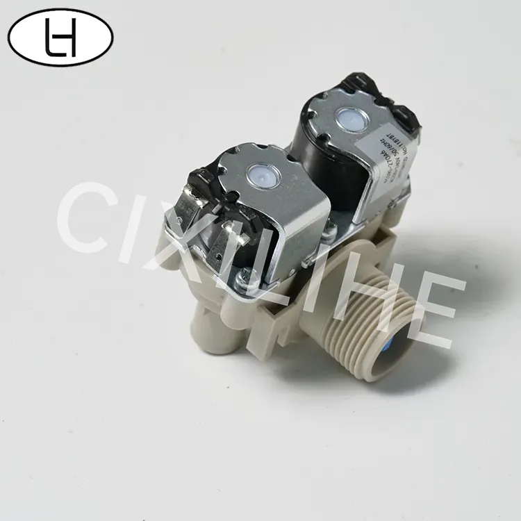Électrovanne anti-vibration pour machine à laver