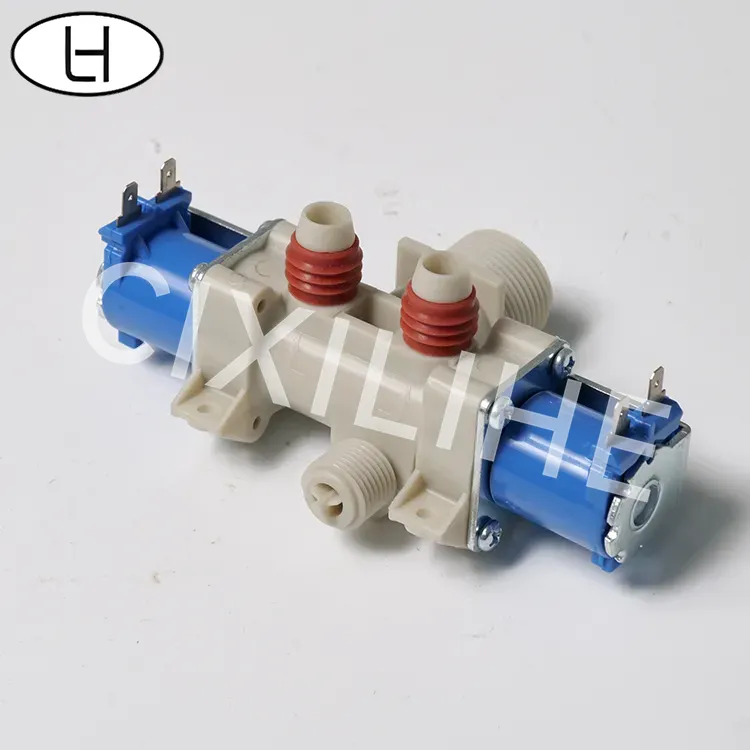 Électrovanne pour machine à laver à tambour