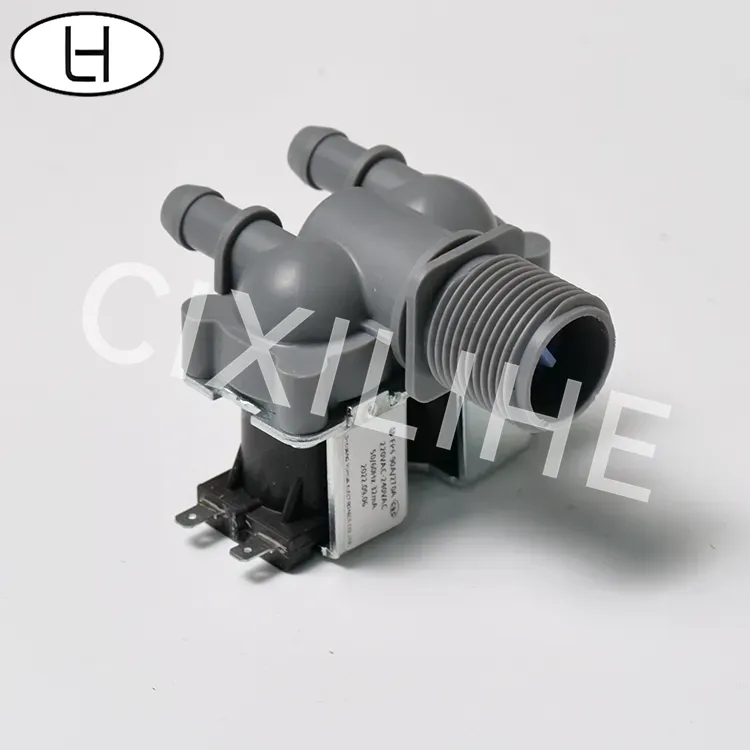 Électrovanne pour machine à laver à 2 voies certifiée par sécurité